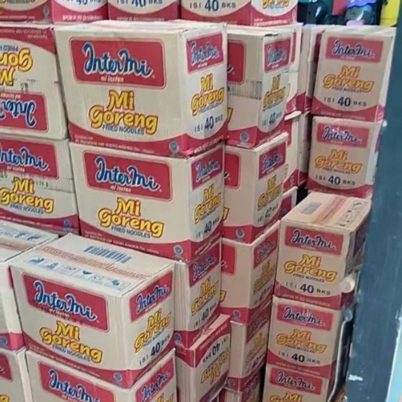 

Intermie goreng isi 40 pcs mie instan