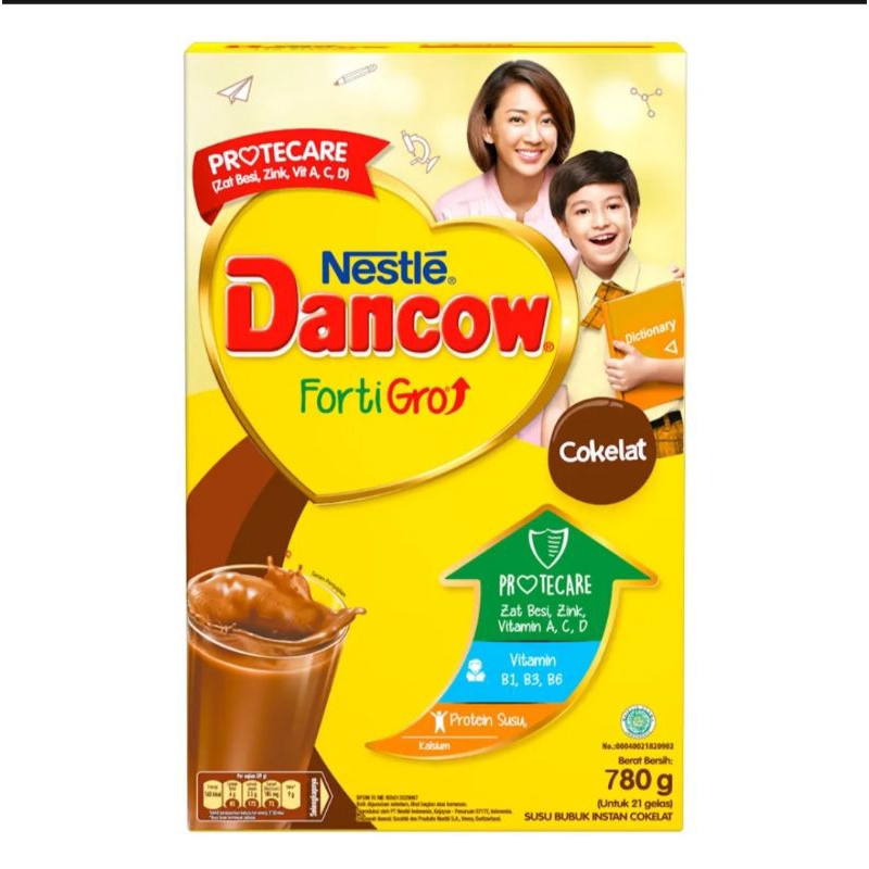 

dancow fortigro 780g coklat kemasan ekonomis