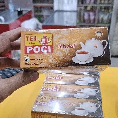 

BOX 25S - TEH POCI - TEH ASLI TEH HITAM ORIGINAL TEA TBB25P - BLACK TEA TEH CELUP TEA