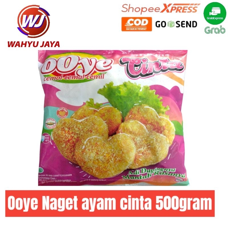 Ooye Naget ayam cinta 500gram