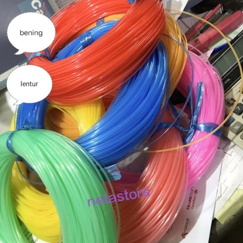 Sedotan Selang, Selang Sedotan 2 mm 100 mtr Selang Parvum, Selang Kreasi