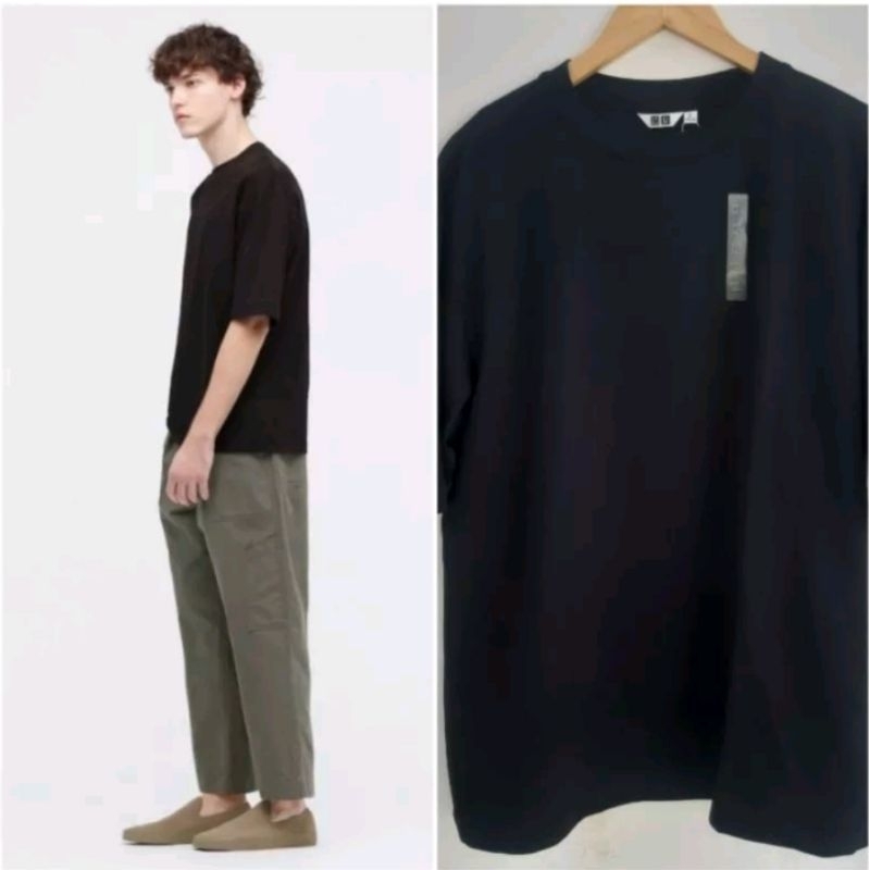 Kaos Uniqlo ManAIRism Oversized Tshirt