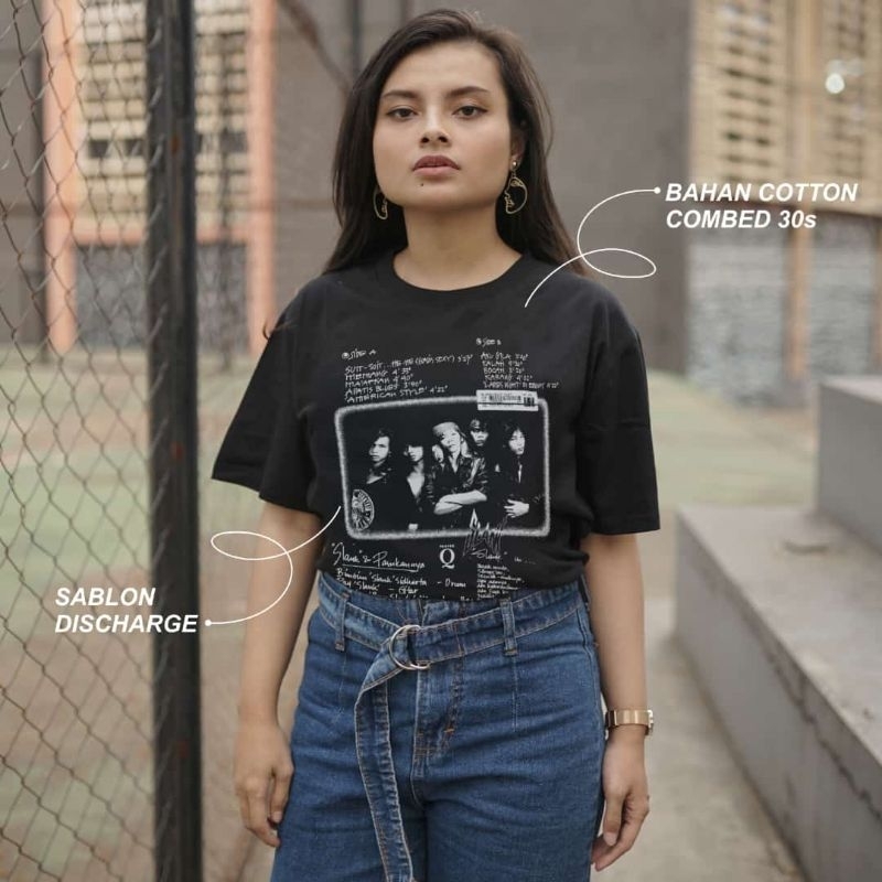 kaos slank f13 | kaos slank jadul musik 90an