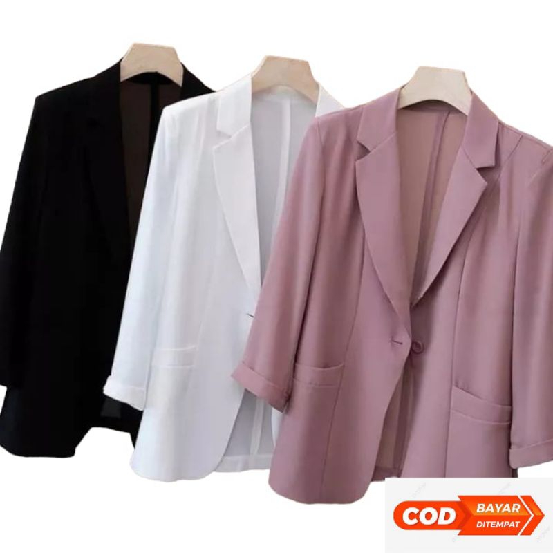 BLAZER WANITA ATASAN KERJA KANTOR