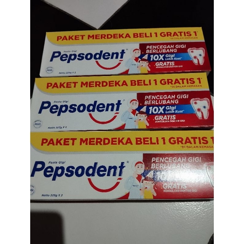 Pepsodent paket merdeka 225x2gr 22999