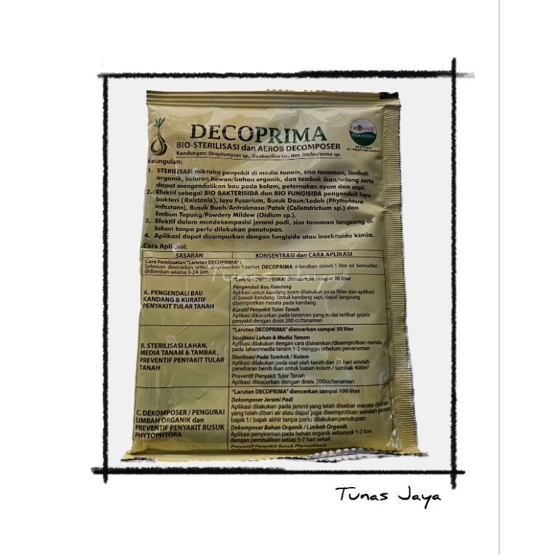 Decoprima Bio Sterilizer dan Decomposer