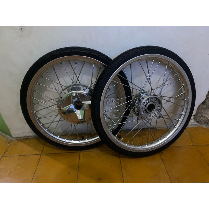 set velg tk racing+tromol vnd pcx150