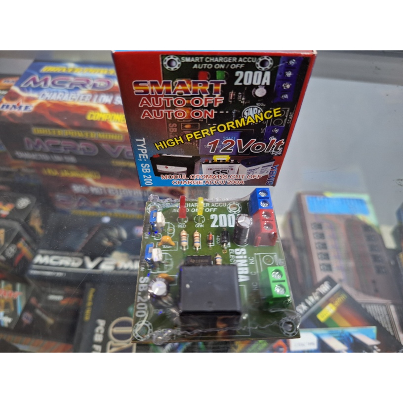 Modul Kit Charger Accu / Cas Aki 12V Otomatis Up to 200A