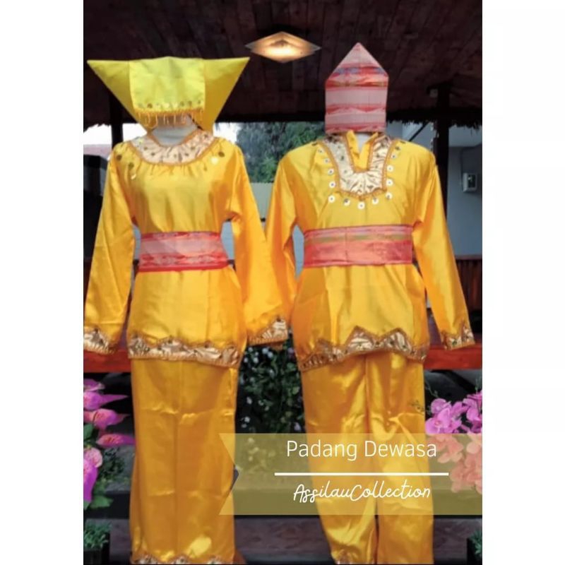 baju adat sumatra barat/padang dewasa