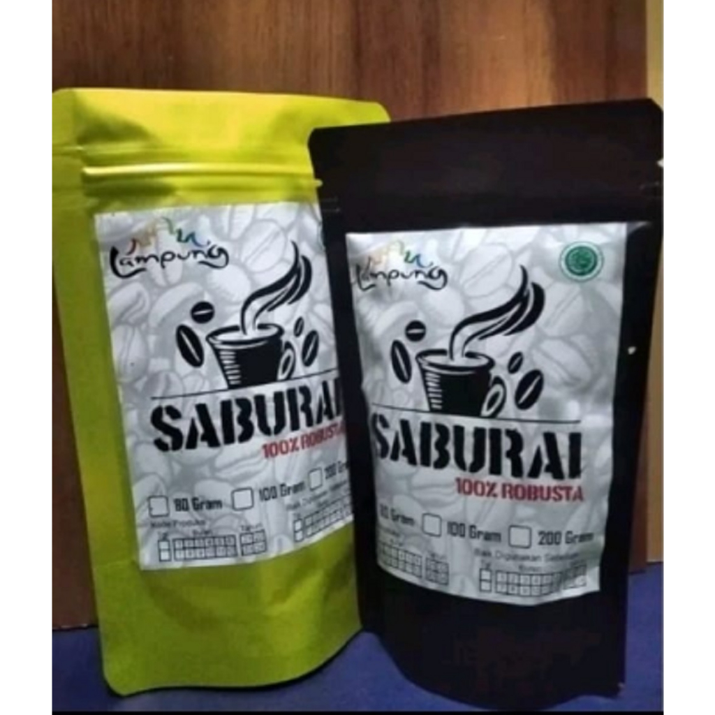 

BlackPack Saburai Coffee Lampung 100g