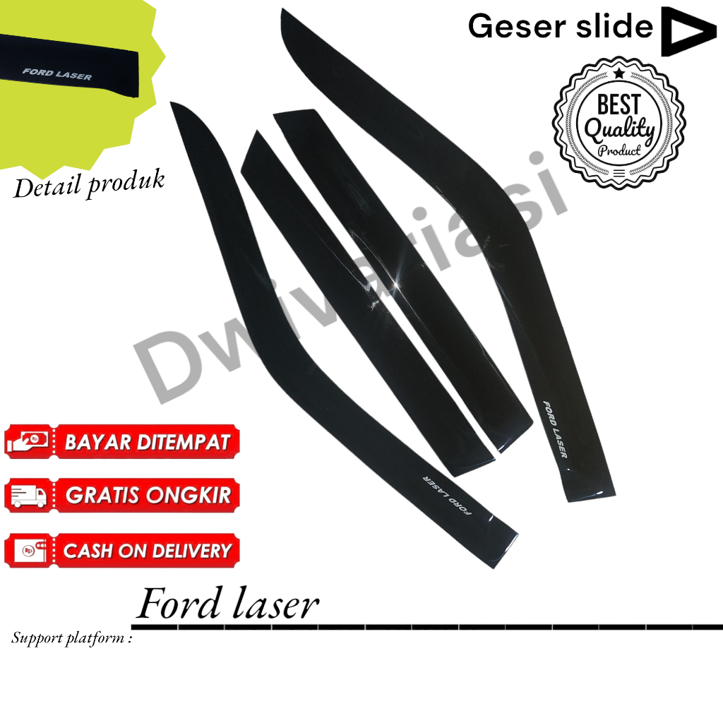 Talang Air Mobil FORD LASER SLIM tahun 1995-2001