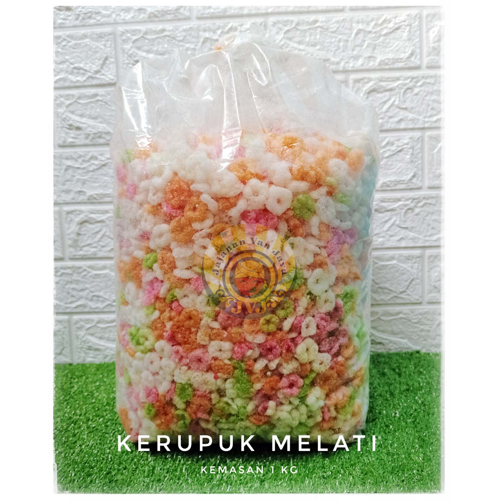 

Kerupuk Bunga Melati Kemasan 1 kg