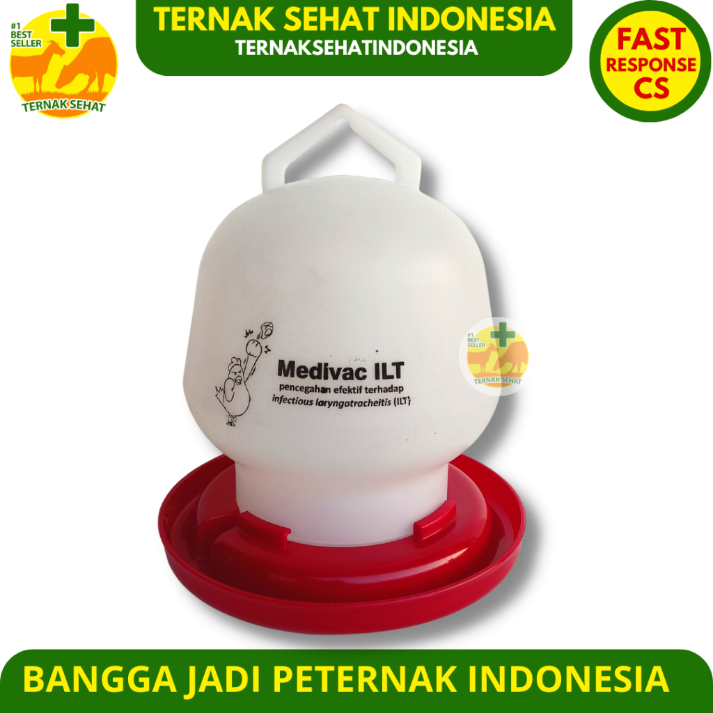 TEMPAT MINUM AYAM 2 LITER - Alat Minum Ayam MEDION