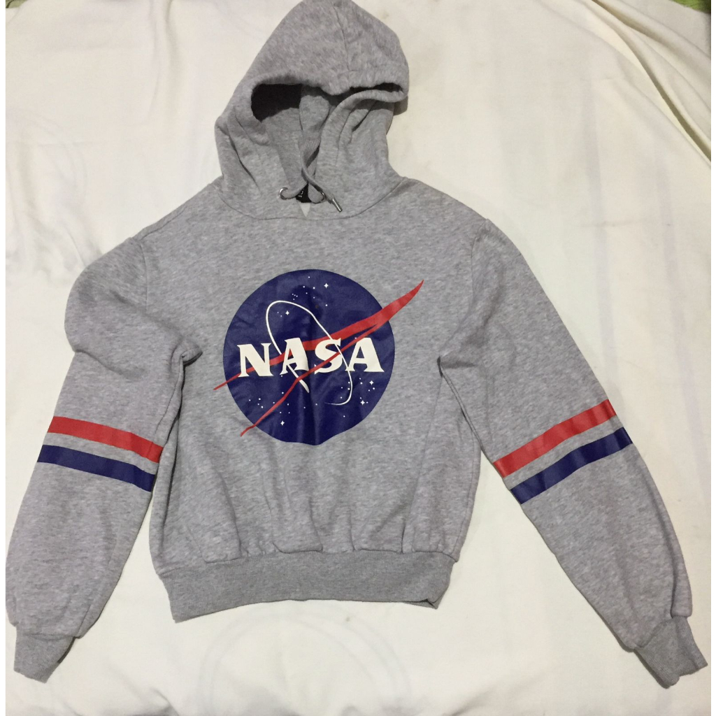 H&M Nasa Crop Hoodie