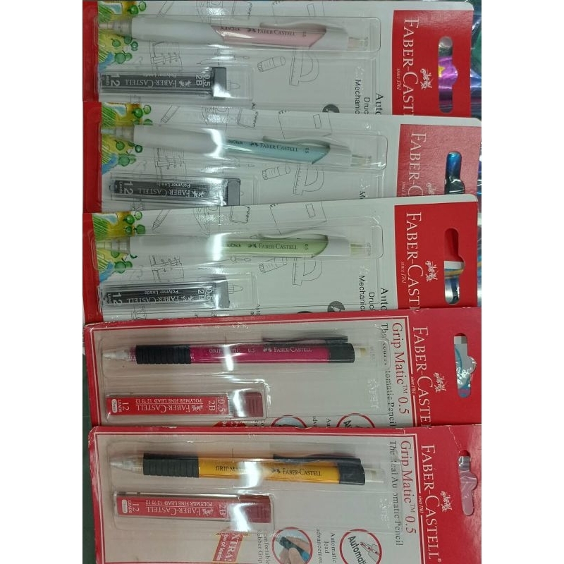 

Pensil Mekanik Faber Castell Auto Clik/Grip Matic 0.5 mm