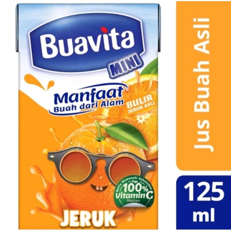 

BUAVITA Mini Juice jeruk 125ml