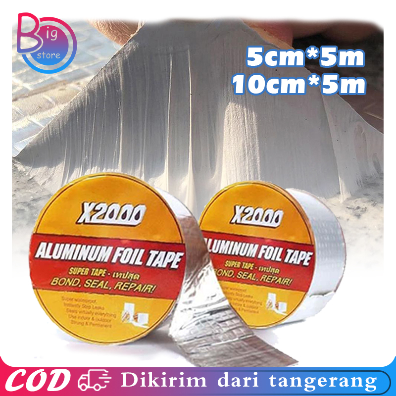 5m Super Tape X2000 Lakban Super Kuat Lakban Anti Air Lakban Anti Bocor X2000 Anti Bacor Untuk Semua