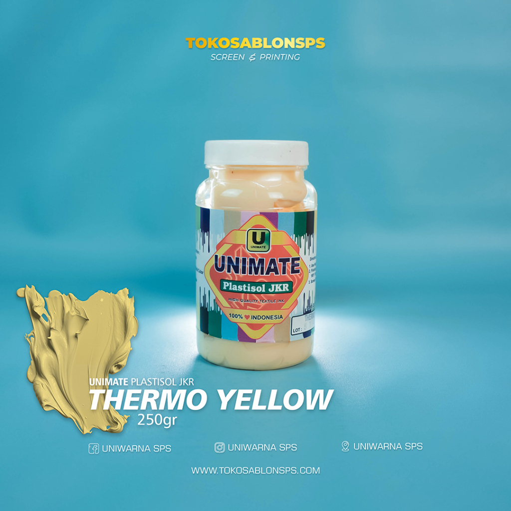 

PLASTISOL THERMO YELLOW @250GR