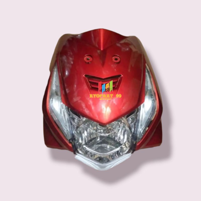 cover tameng body depan Beat karbu set reflektor sein depan Beat karbu old original