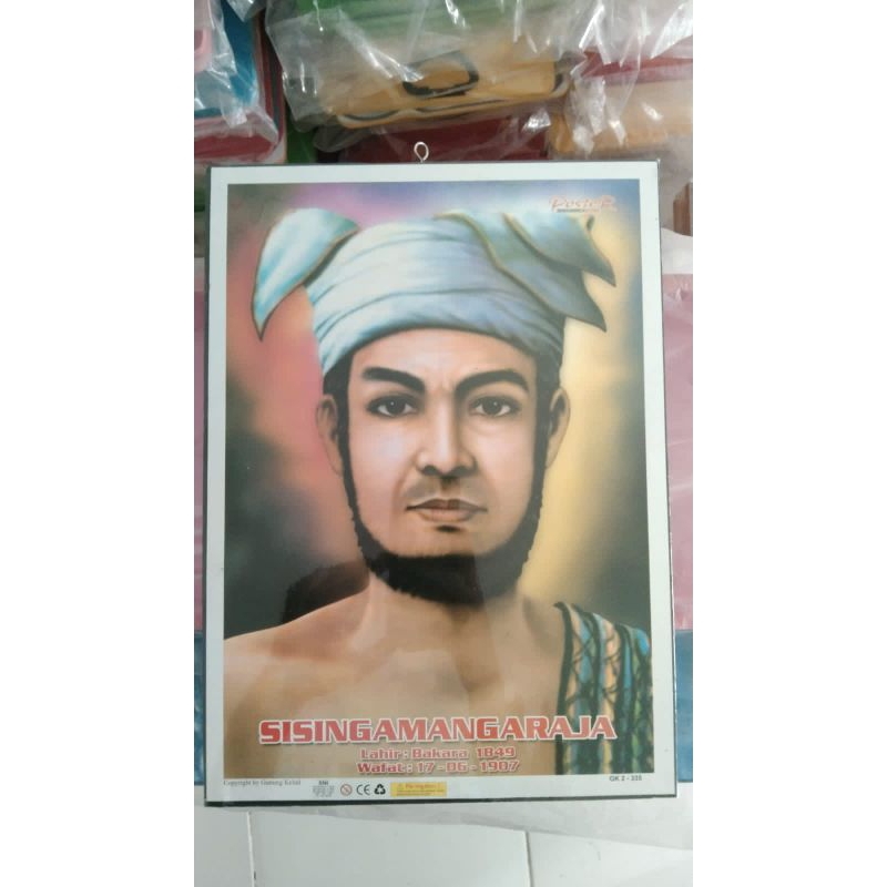 

Poster Bingkai Pahlawan Sisingamangaraja