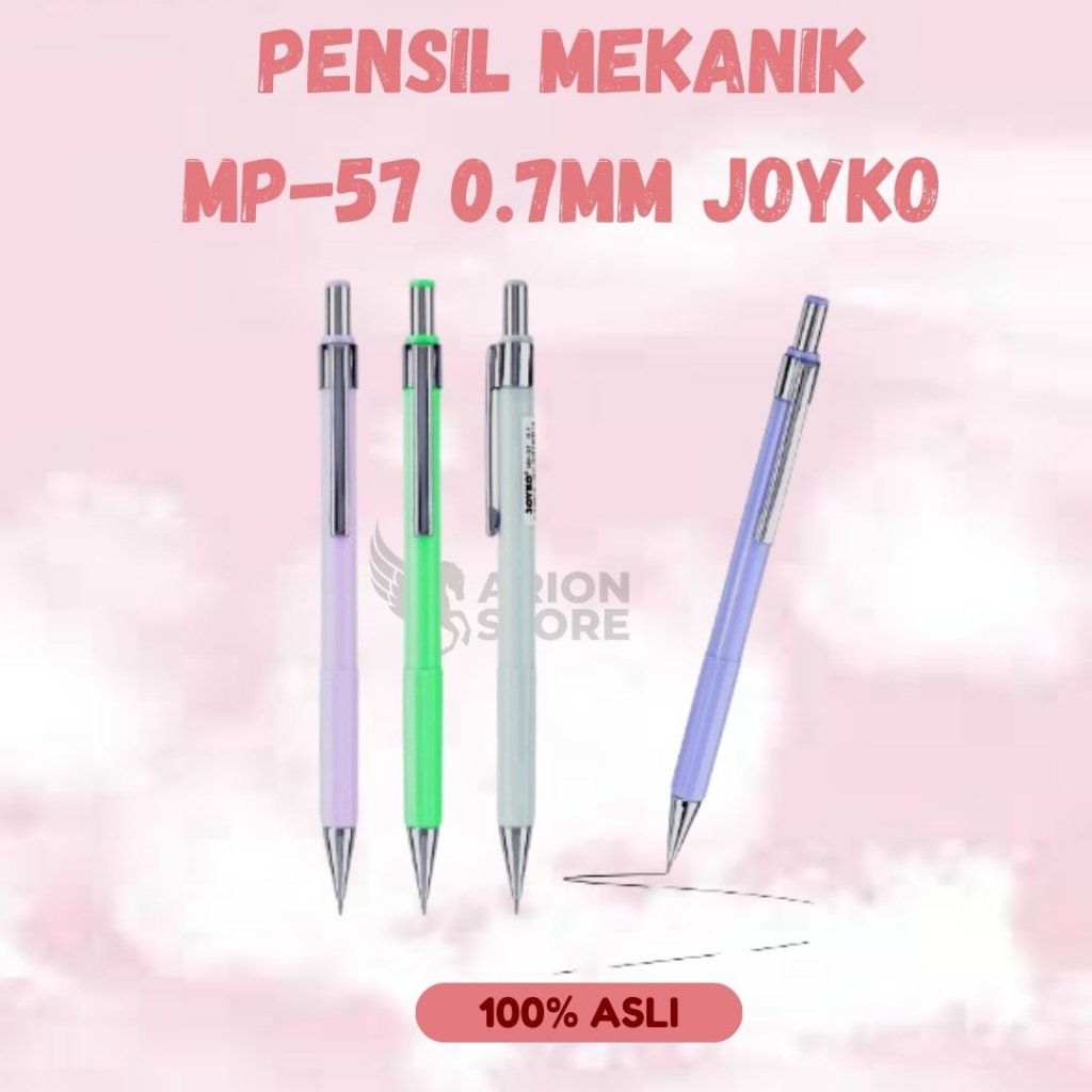 

[ARION STORE] PensIl Mekanik 0.7mm MP-57 Joyko / Pensil Cetekan 0.7mm Joyko [PCS]