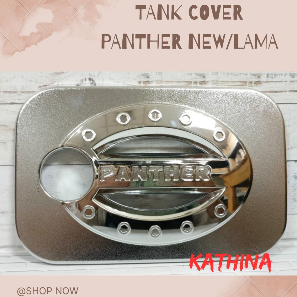Tank Cover Tutup Tangki Bensin Mobil Isuzu Panther Kapsul 2000 Chrome