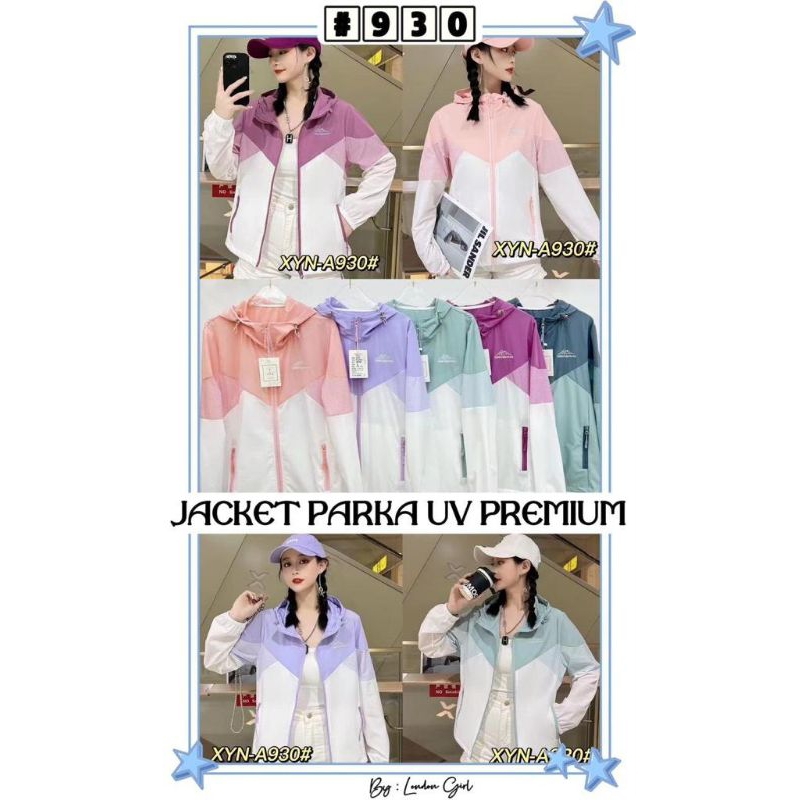 JACKET PARKA UV PREMIUM IMPORT 930