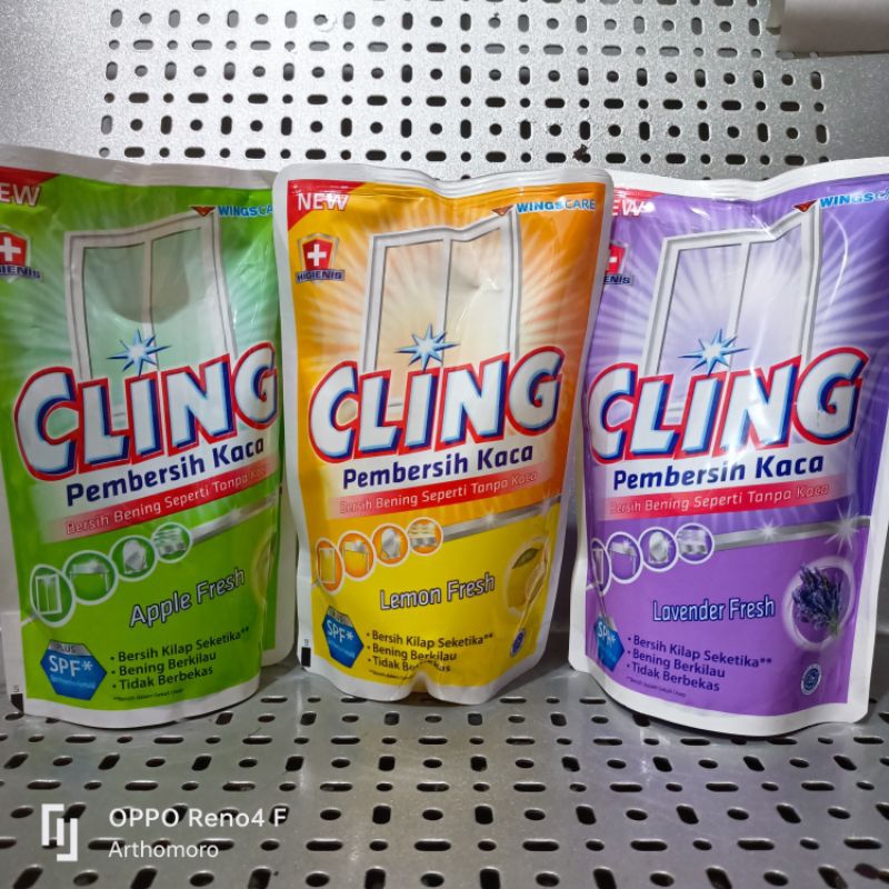 Cling pembersih kaca 425ml/Cling/Cling425ml