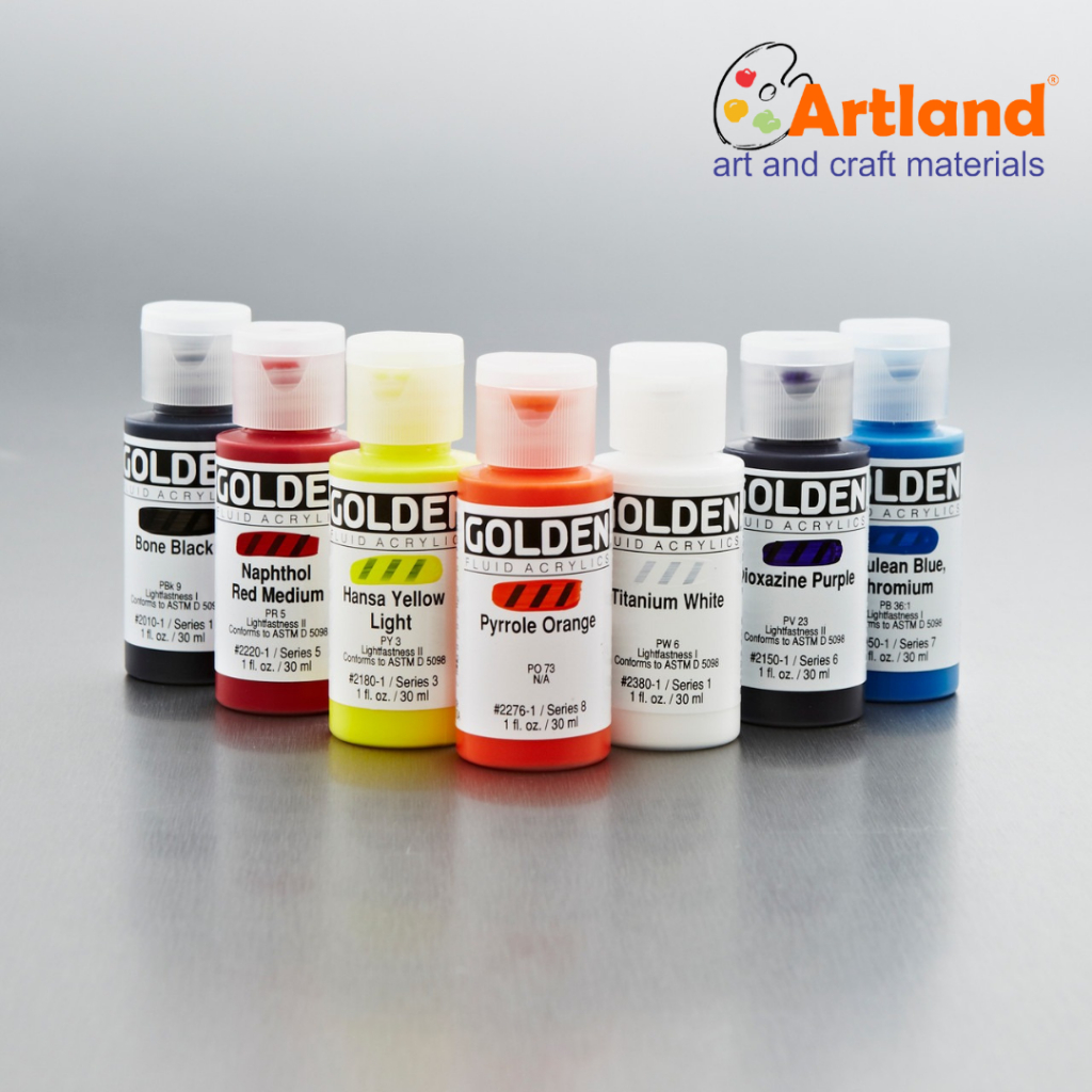 

Cat Cairan Akrilik Golden Fluid Acrylics 30 ml