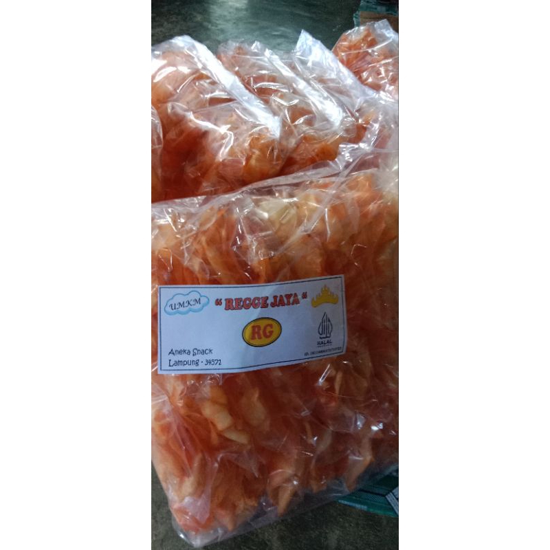 

kripik singkong krispi pedas manis