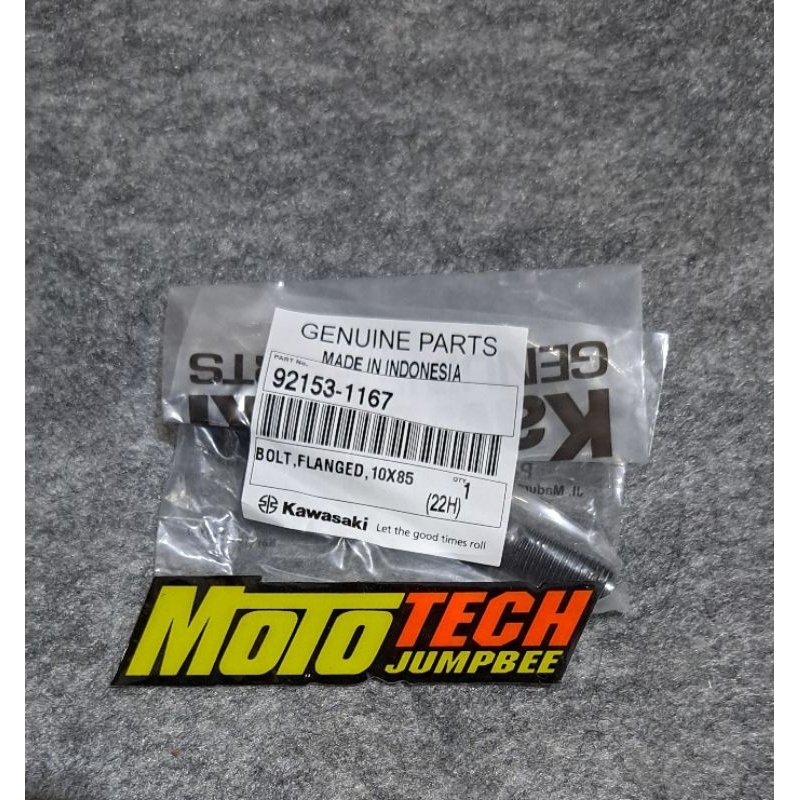 Baut mesin unitrack Ninja R (92153-1167) (2)