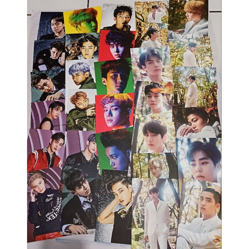 [OFFICIAL] POSTCARD EXO SUPERM BEYONDLIVE EXO NATURE REPUBLIK