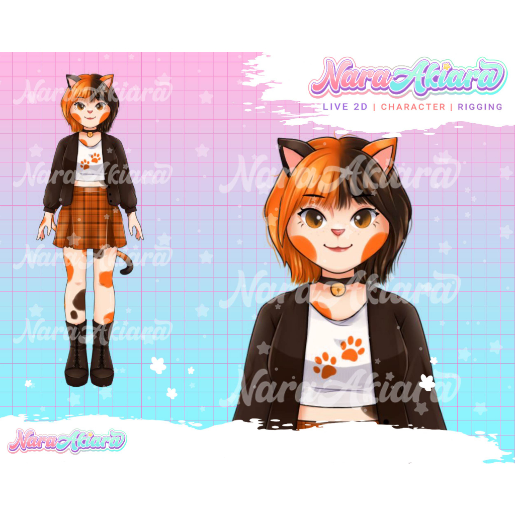 Karakter Vtuber Live2D Segera Wujudkan Mimpi Anda Jadi VTuber, Layanan Karakter Live2D, VTuber Model