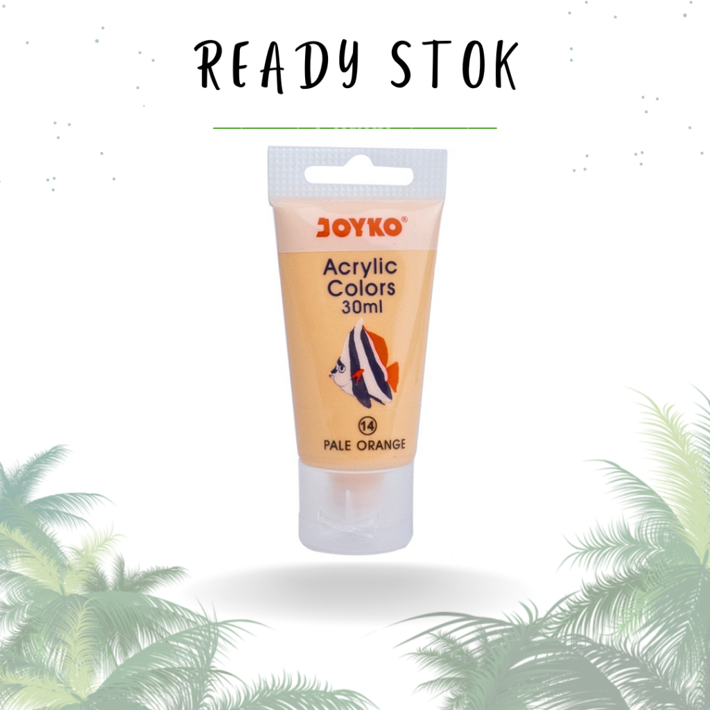 

CAT AKRILIK/ACRYLIC COLOR/CAT AKRILIK JOYKO/AKRILIK PALE ORANGE/ACRYLIC COLOR 30ML PALE ORANGE (PCS)