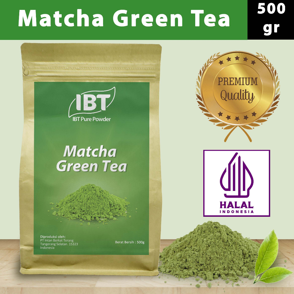 

Pure Matcha Green Tea Powder. Essence Murni Bubuk Impor Kualitas Bagus