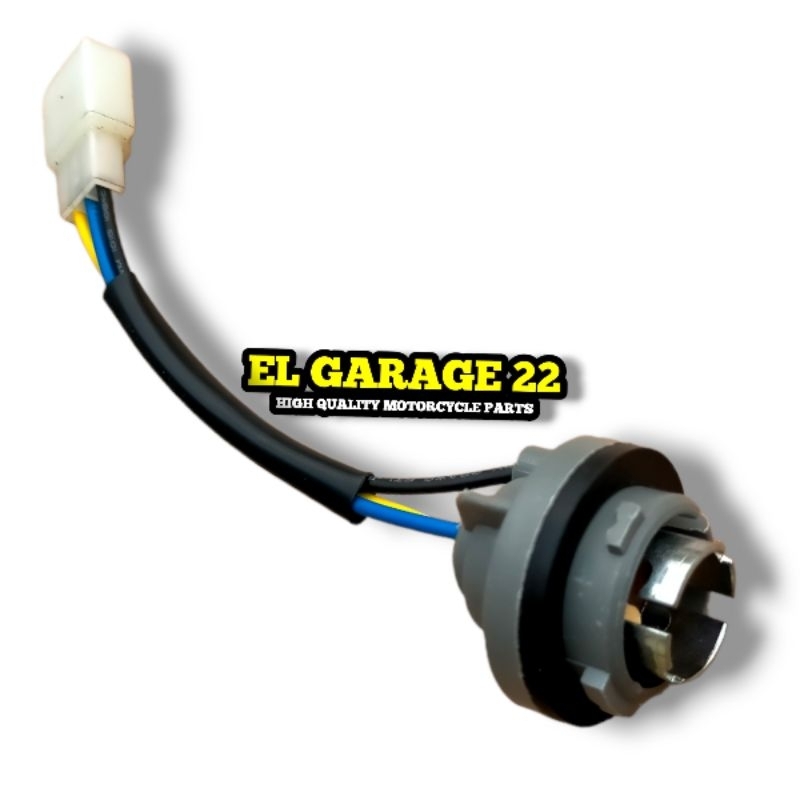 Kabel soket fiting piting lampu sen senja sein kanan mio sporty lama 5TL 2005 2006 2007 piting stop 