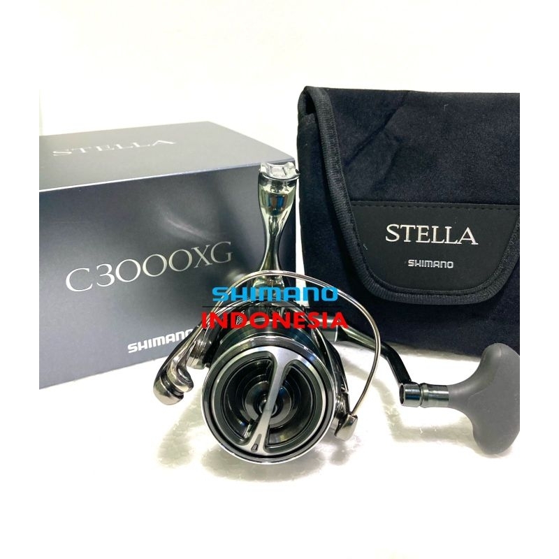 REEL SHIMANO STELLA 2022 C3000XGFK | REEL SPECIAL GALATAMA IKAN MAS, GALAPUNG, PELAMPUNGAN