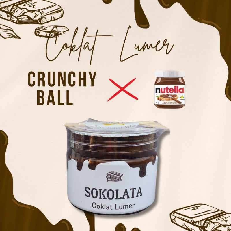 

sokolata cruncyball x nutella