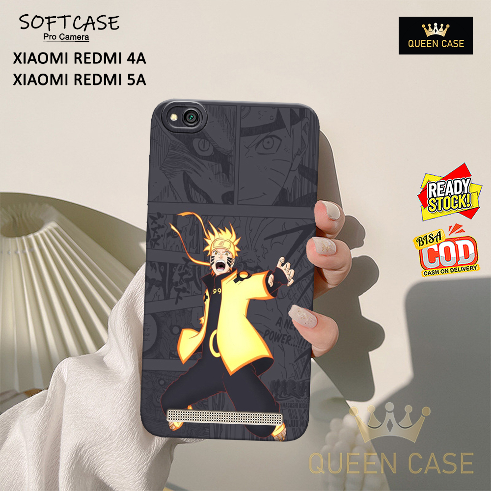 Softcase Pro Camera Anime - Case Hp Xiaomi Redmi 4A / Redmi 5A - Casing Hp Xiaomi Redmi 4A / Redmi 5