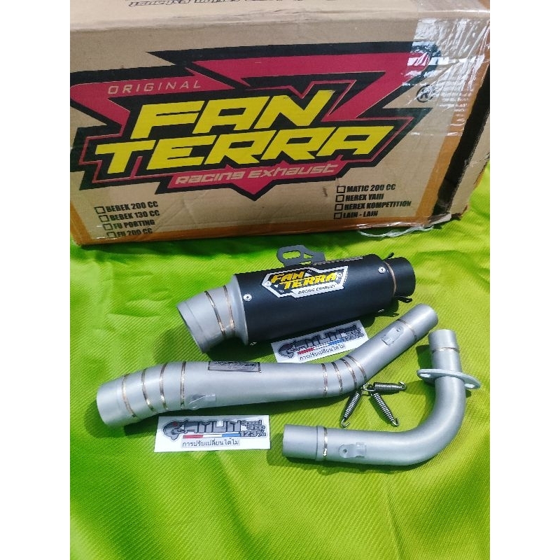 knalpot Fan terra fanterra drag sleep engine jupiter z vega