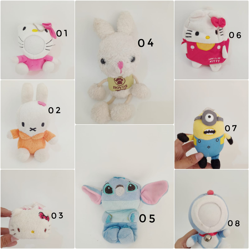 SALE !!! BONEKA MINI BISA BUAT BUKET/Boneka Wisuda /Boneka hampers/hadia ulang tahun/bisa buat gantunga konci