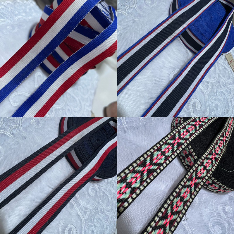 

pita baju aplikasi baju lebar 1.5-2.5cm harga permeter