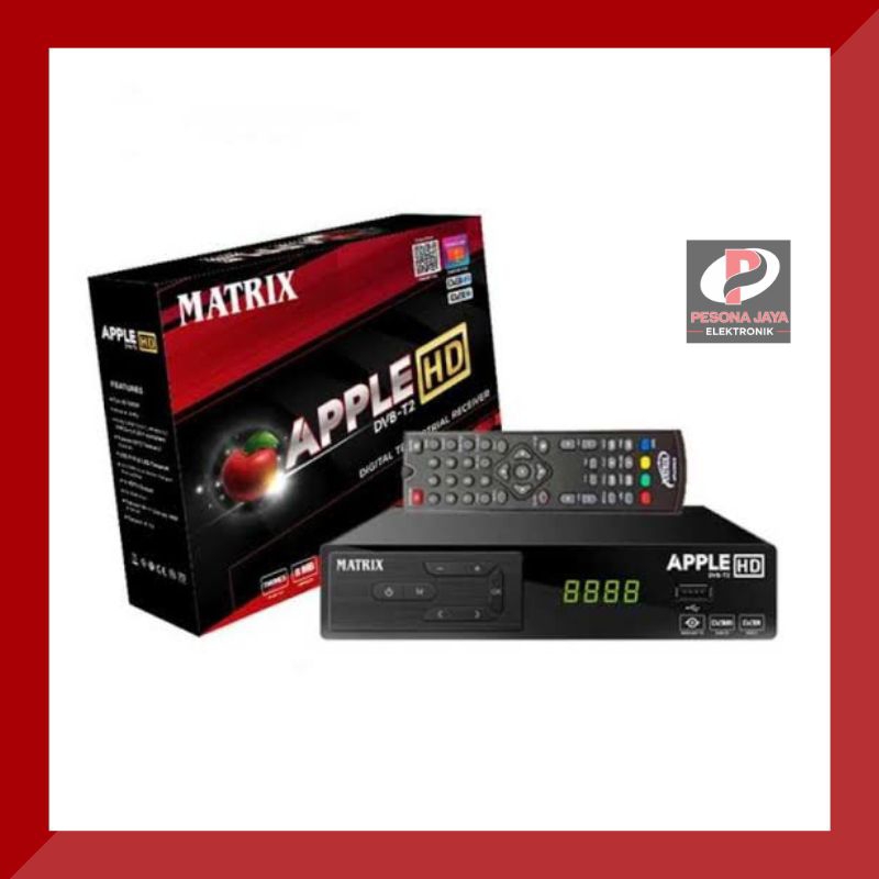 Set Top Box Matrix Apple Alat Penerima Siaran TV Digital