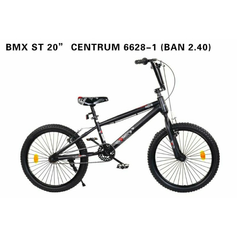 Sepeda BMX 20 inch Merk Centrum 6628-1 (Ban 2.40)