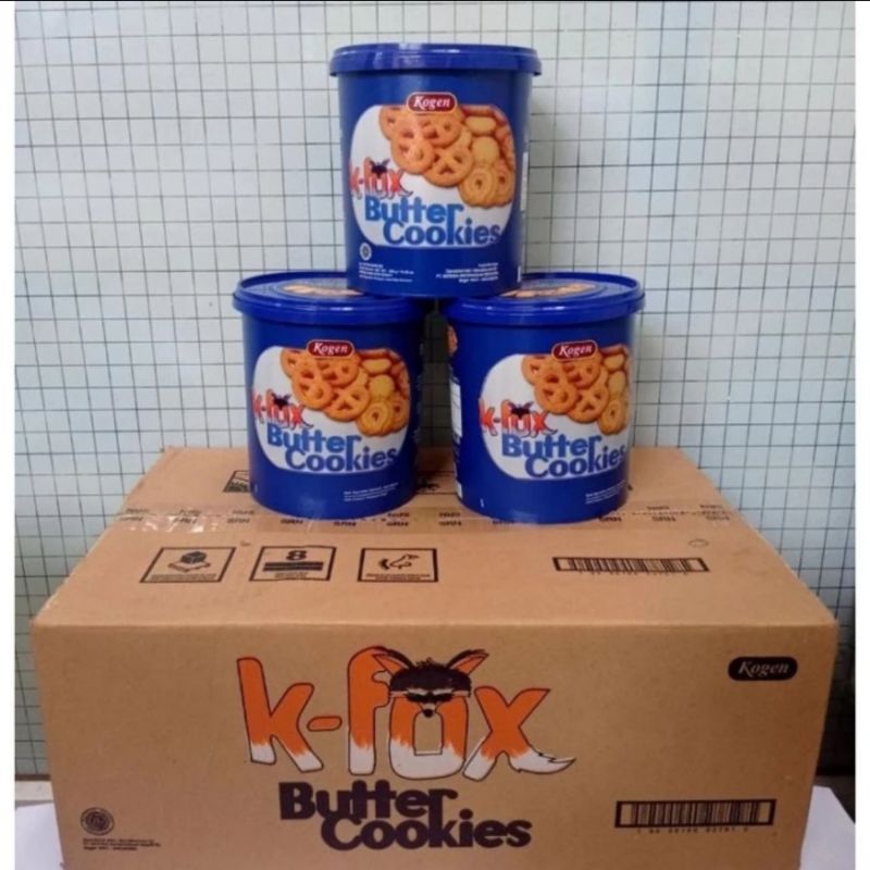 

Khong Guan Kogen K-fox Butter Cookies Berat 300Gr