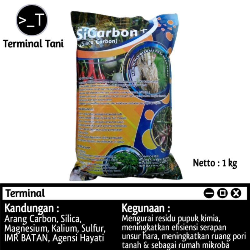 Pupuk SiCarbon+ 1 kg Silica carbon