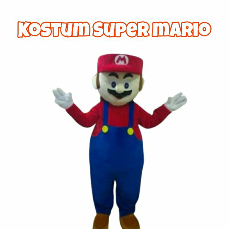 Kostum Badut Super Mario