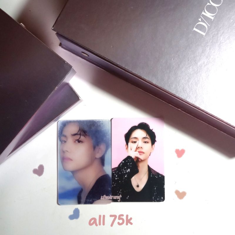 spc dicon 102 taehyung bts special photocard v