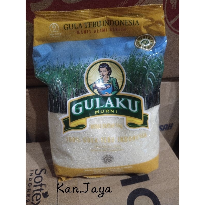 

GULAKU 100% GULA TEBU INDONESIA 1Kg