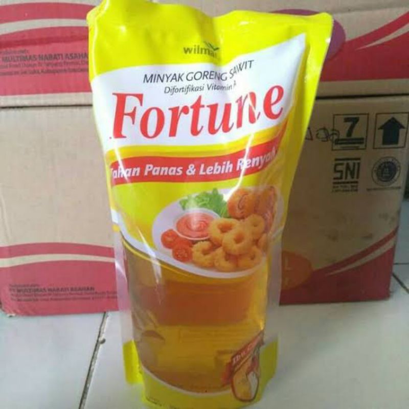 

Minyak Fortune Paket 2 liter